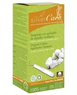 Masmi Silver Care tampony z aplikatorem super plus 14 sztuk