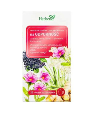 Herbene Na Odporność herbatka, saszetki, 20 sztuk