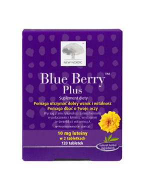 Blue Berry Plus, tabletki, 120 sztuk