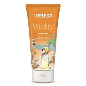 Weleda kremowy płyn do mycia ciała z rokitnikiem 200 ml
