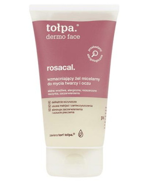 TOŁPA DERMO FACE ROSACAL Żel micelarny do mycia twarzy i oczu, 150 ml