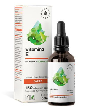 AURA HERBALS Witamina E forte MCT-OIL - 50 ml