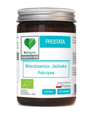 BeOrganic Prostata Bio, tabletki, 100 sztuk
