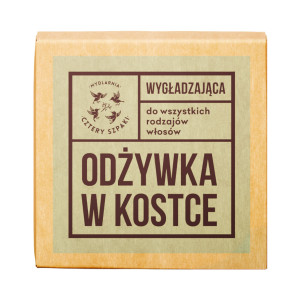 Mydlarnia Cztery Szpaki Odżywka w kostce wygładzająca do wszystkich rodzajów włosów, 55 g
