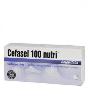 Cefasel 100 nutri Selen-Tabs, tabletki, 60 sztuk