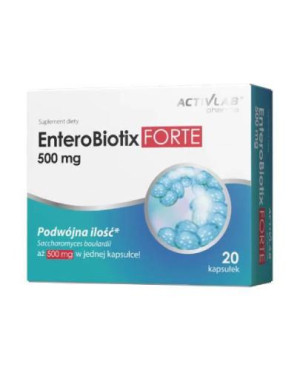 EnteroBiotix Forte, 500 mg, kapsułki, 20 sztuk