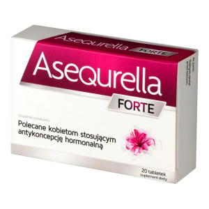 Asequrella Forte, tabletki, 20 sztuk