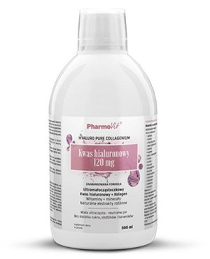 Pharmovit Kwas hialuronowy 120 mg w płynie - 500 ml