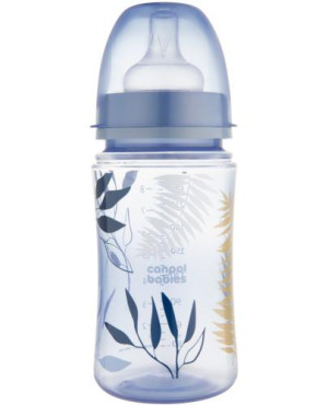 Canpol babies, butelka antykolkowa EasyStart Gold 3 m+, 240 ml 35/240_blu