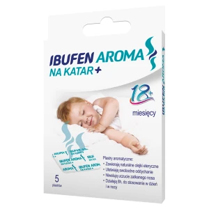 Ibufen Aroma na katar+, plastry, 5 sztuk