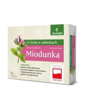 Colfarm, Miodunka, tabletki, 60 sztuk