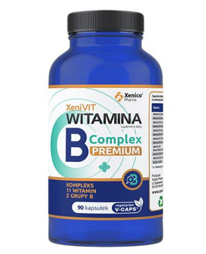 XeniVIT Witamina B Complex Premium, kapsułki, 90 sztuk