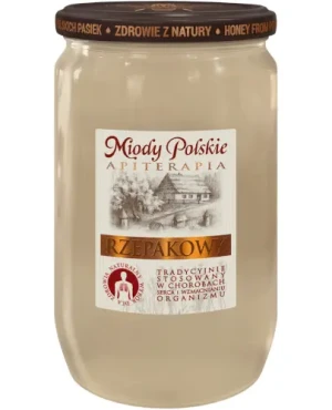 Miody Polskie miód naturalny rzepakowy 950 g