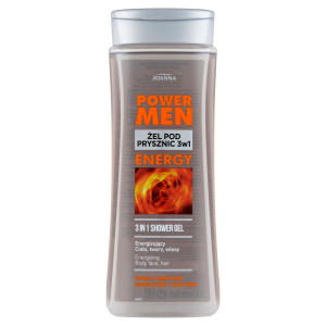 Joanna Power Men, Żel pod prysznic energizujący, 300 ml