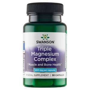 SWANSON Triple Magnesium Complex - 30 kaps.