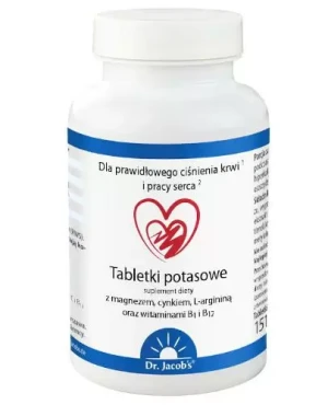 Dr Jacobs Tabletki Potasowe 126 tabletek