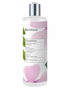 VIS PLANTIS HERBAL VITAL CARE Szampon do włosów suchych i matowych - 400 ml
