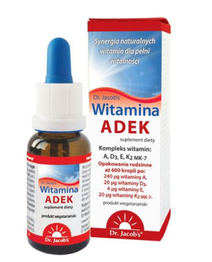 Dr Jacobs, Witamina ADEK, krople 20 ml