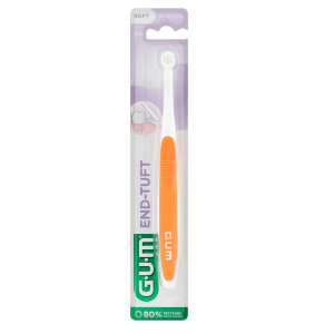 SUNSTAR GUM END-TUFT Szczoteczka do zębów kątówka - 1 szt