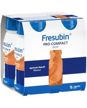 Fresubin Pro Compact Drink, smak morelowo-brzoskwiniowy, 4 x 125 ml