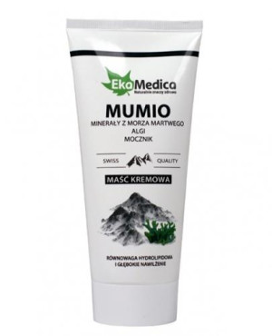 EKAMEDICA MUMIO maść kremowa - 200 ml. Do nadmiernie wysuszonej skóry.