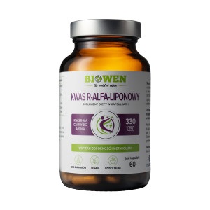 BIOWEN Kwas R-Alfa-Liponowy, 60 kapsułek