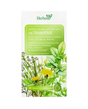 Herbene Na Trawienie herbatka, saszetki, 20 sztuk