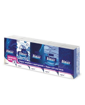 Velvet Original, Chusteczki higieniczne, 10 sztuk