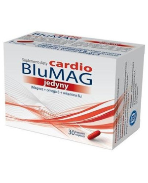 BluMAG cardio jedyny, kapsułki, 30 sztuk