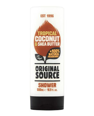 Original Source Tropical Coconut & Shea Butter Żel pod prysznic, 500 ml