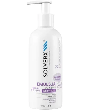 Solverx Baby Skin emulsja do kąpieli od 1 dnia życia, 250 ml
