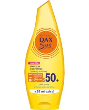 Dax Sun Emulsja ochronna dla skóry wrażliwej SPF 50+ 175 ml