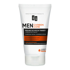 AA Men Carbon Care peeling do mycia twarzy z węglem 150 ml