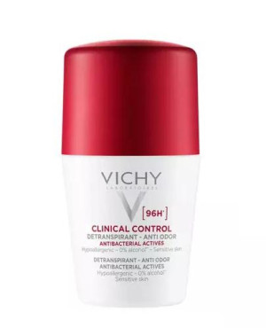 Vichy Clinical Control 96 H Antyperspirant dla kobiet, 50 ml