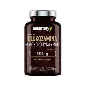Essensey, Glukozamina + Chondroityna + Msm, kapsułki, 120 sztuk
