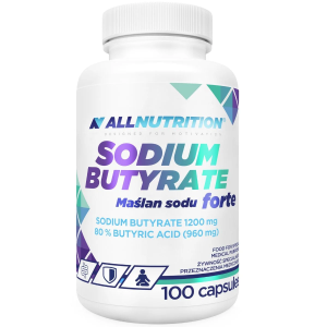 Allnutrition, Sodium Butyrate Forte, kapsułki, 100 sztuk