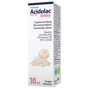 Acidolac Baby, krople, 10 ml
