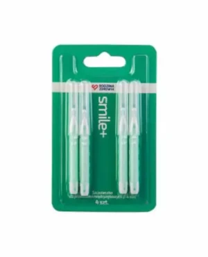 Rodzina Zdrowia smile+ szczoteczka do przestrzeni międzyzębowych 2-4 mm 4 sztuki