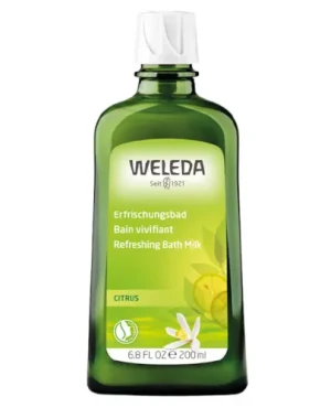 Weleda cytrusowe orzeżwiające mleczko do kąpieli 200 ml