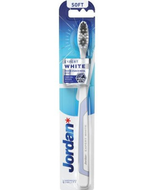 JORDAN Expert White soft, szczoteczka do zębów, 1 sztuka