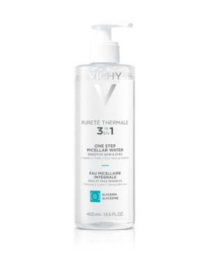 Vichy Purete Thermale, Mineralny płyn micelarny dla skóry wrażliwej, 400 ml