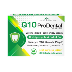Domowa Apteczka, Q10 ProDental, tabletki do ssania, 30 sztuk
