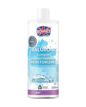 Ronney Professional Conditioner Hialuronic Complex Moinsturizing Odżywka nawilżająca do włosów suchych i zniszczonych, 1000 ml