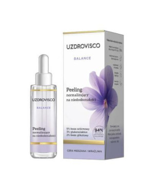 Uzdrovisco Balance Peeling normalizujący na niedoskonałości, 30 ml