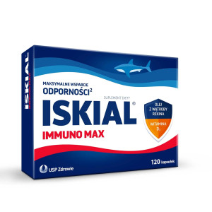 Iskial Immuno Max, kapsułki, 120 sztuk