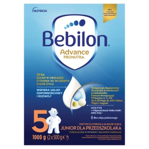 Bebilon 5 Advance Pronutra Junior, odżywcza formuła na bazie mleka dla przedszkolaka, 1000 g