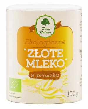 Dary Natury Ekologiczne złote mleko w proszku - 100 g - cena, opinie, stosowanie