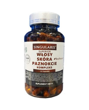 Singularis Superior Włosy Skóra Paznokcie Kompleks, 120 kapsułek