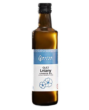 Natur Planet, Olej Lniany Nierafinowany 100%, 250 ml