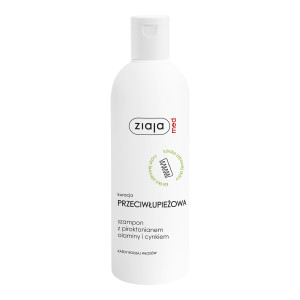 Ziaja Med Kuracja Przeciwłupieżowa Szampon z piroktonianem olaminy i cynkiem, 300 ml